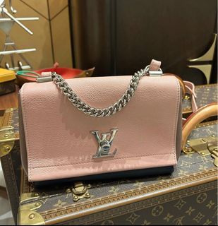 Authentic Louis Vuitton Locky BB Bag in Rouse Poudre Monogram Canvas,  Luxury, Bags & Wallets on Carousell