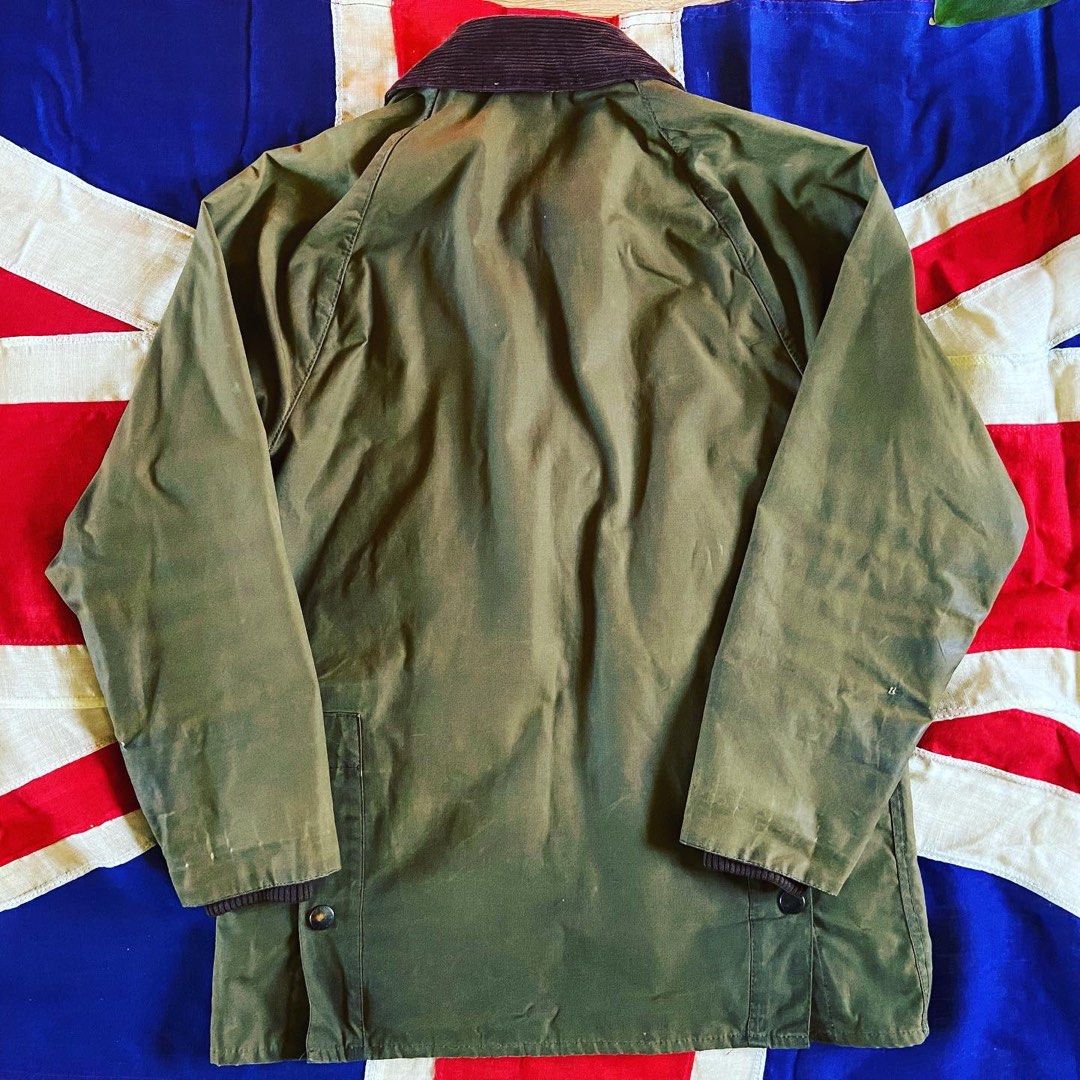 🇬🇧Made in England Barbour Vintage waxed Classic Bedale jacket