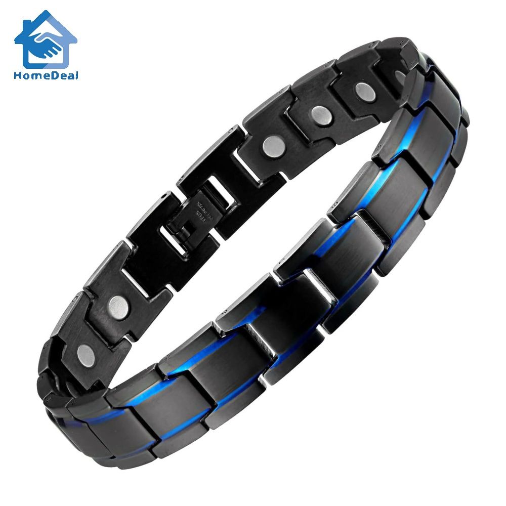 Magnetic Bracelets for Men Arthritis Stainless Steel Bracelet