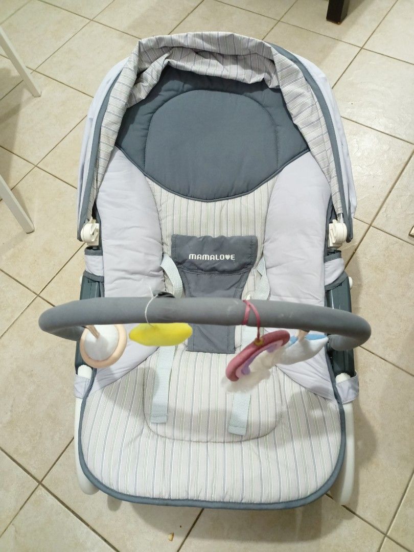 Mama Rocker Portable Mamalove Baby Rocker, Babies & Kids, Infant Playtime on Carousell