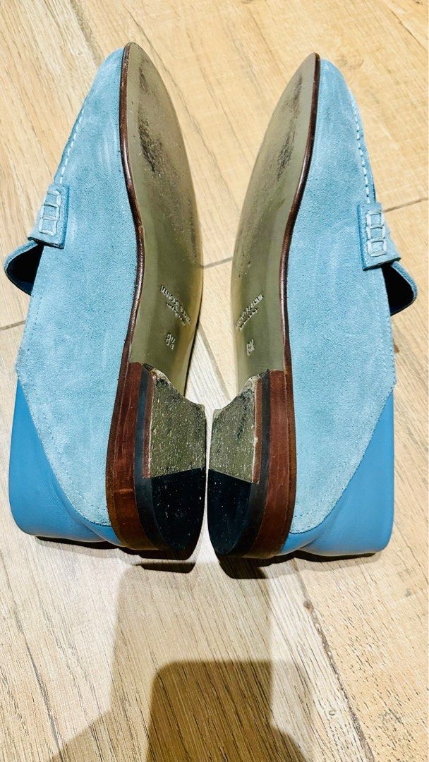 Mens collapsible cheap heel shoes