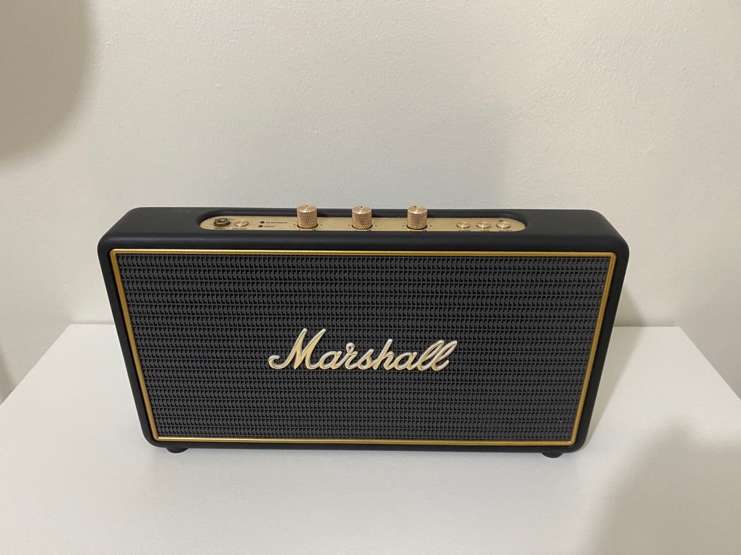 Marshall Stockwell 1 Portable Bluetooth Speaker, Audio, Soundbars ...
