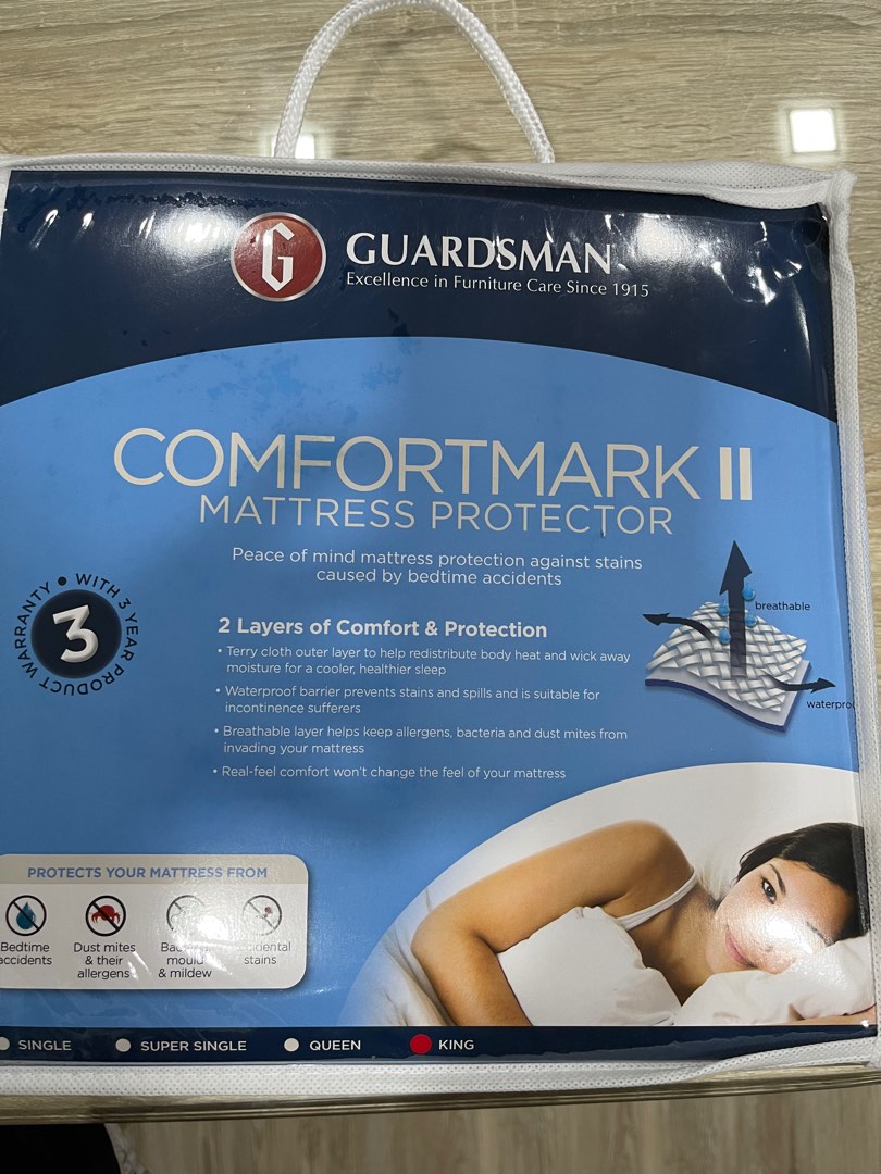 Waterproof Mattress Protector King Size, Furniture & Home Living