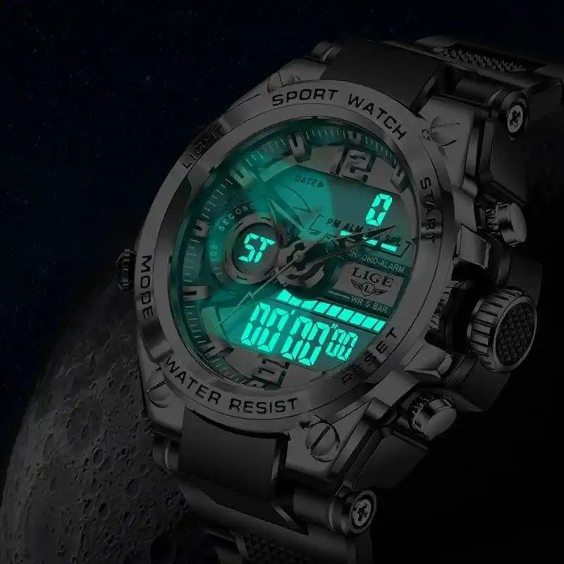 Men's digital military top watches