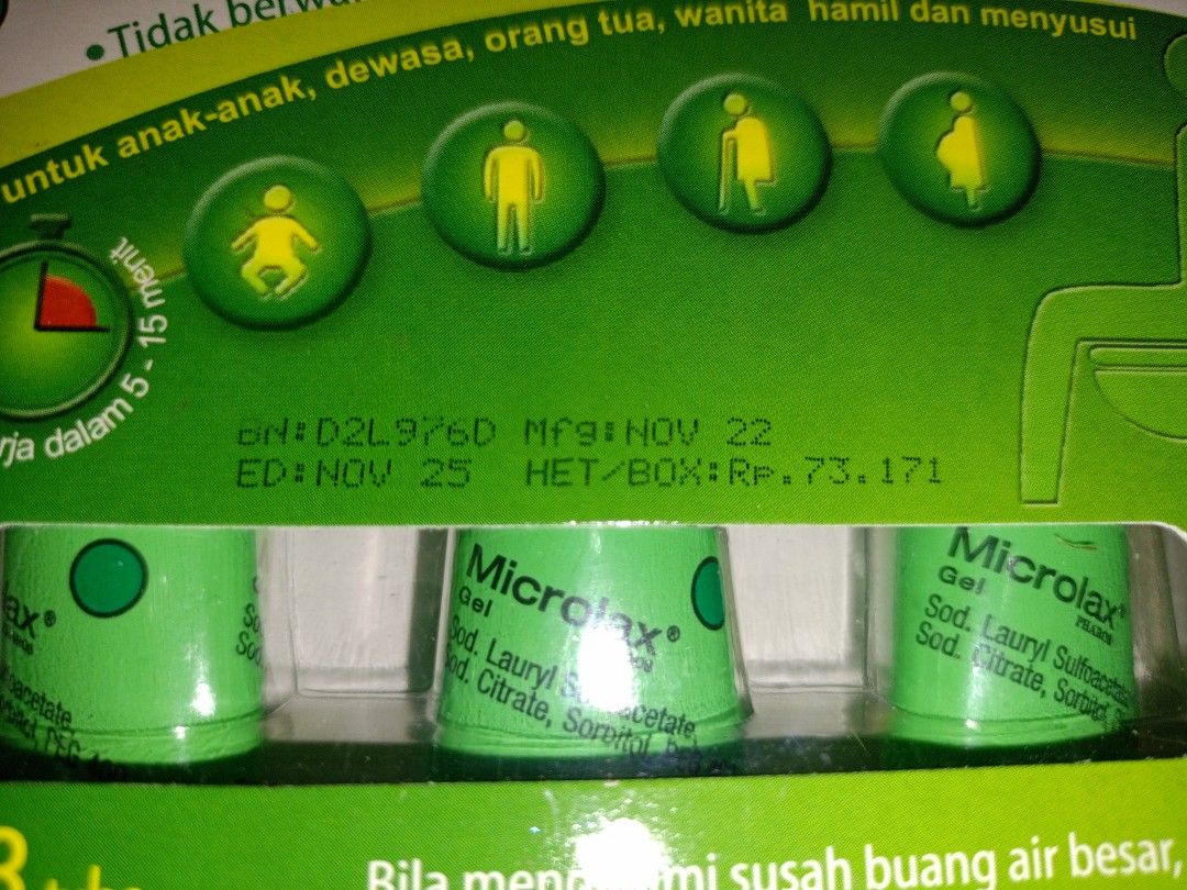 Microlax 5ml gel - 50 ampules
