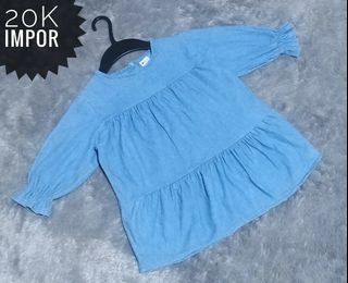 Mididress jeans impor