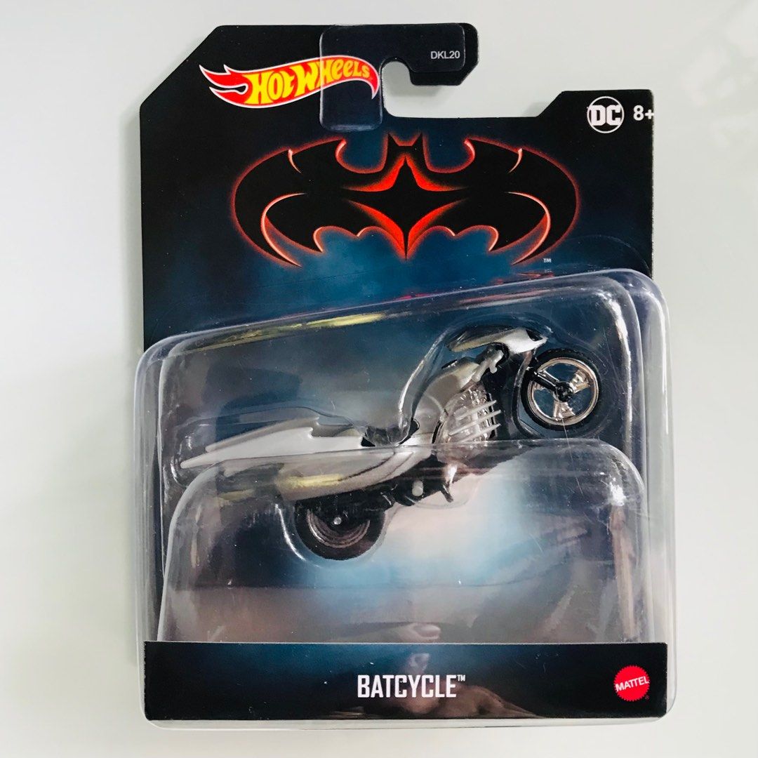 MISB Hot Wheels The Batman Robin Movie Batcycle Hotwheels DC Mattel Authentic Brand New Sealed Unopened in Mint Condition