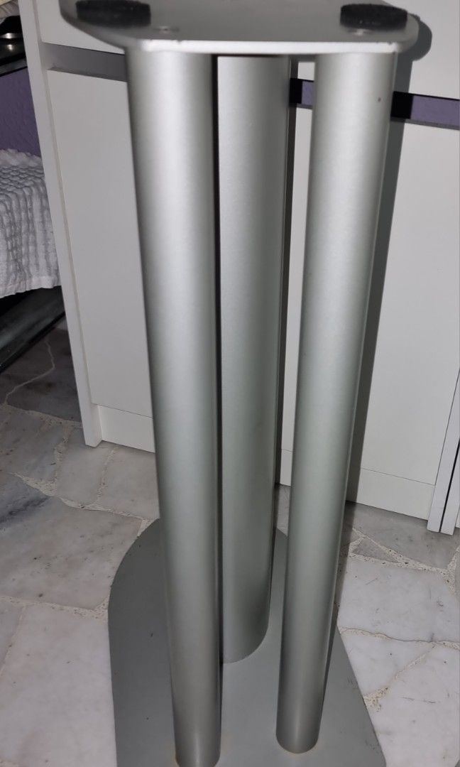 Mission Stancette Speaker Stands (Pair), Silver, Audio, Other Audio ...