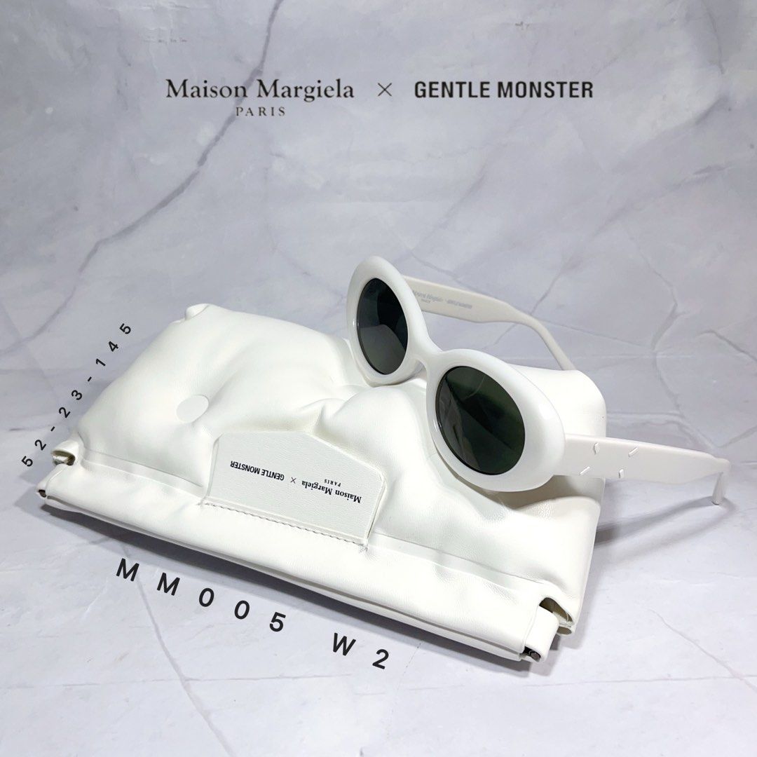 Maison Margiela – MM005 W2 ホワイトサングラス