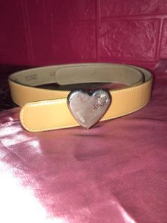 Moschino genuine leather belt