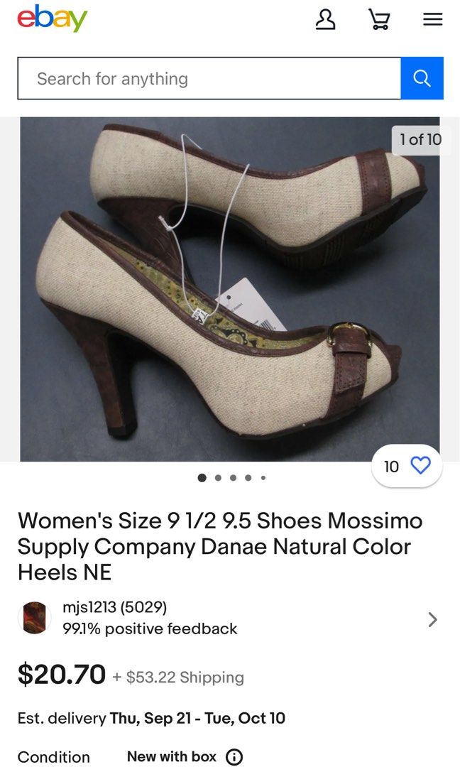 mossimo heels black 8 - Gem