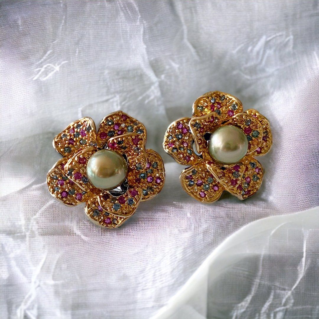 Buy sapphire earrings sales