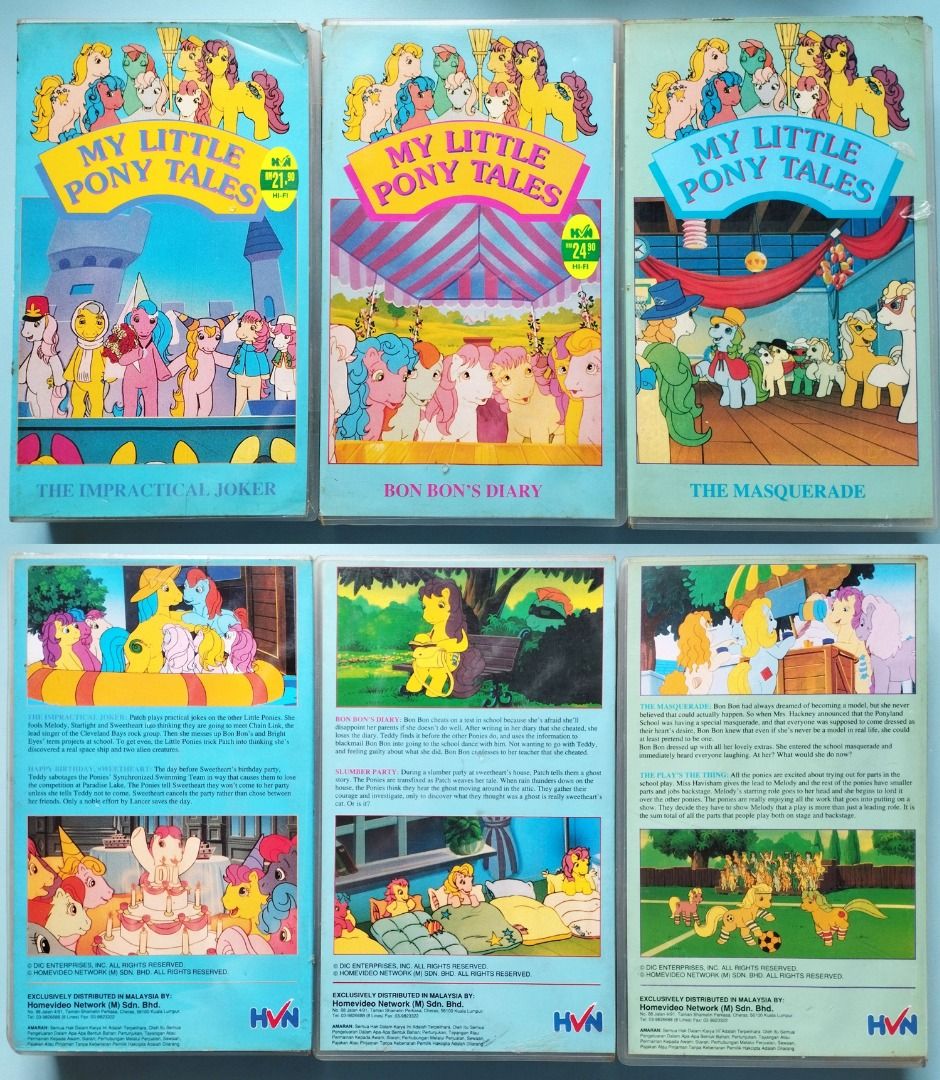 my-little-pony-g1-and-tales-vhs-tapes-hobbies-toys-music-media