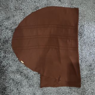Naelofar Instant Shawl in Brown Chocolate