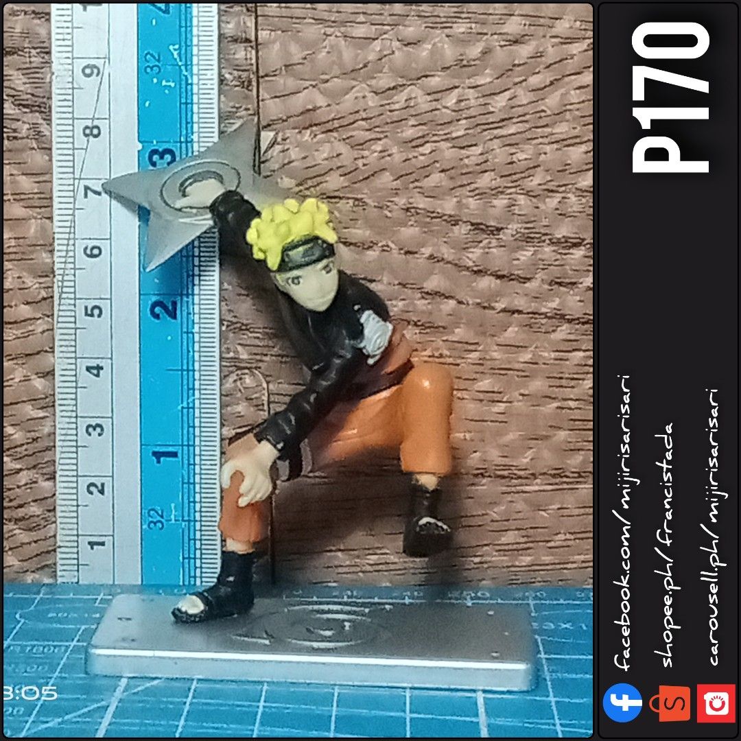 GASHAPON Naruto (3 Unidades) - ♡ TUTOPÍA