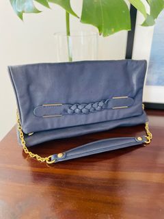 Navy blue Shanghai Tang clutch