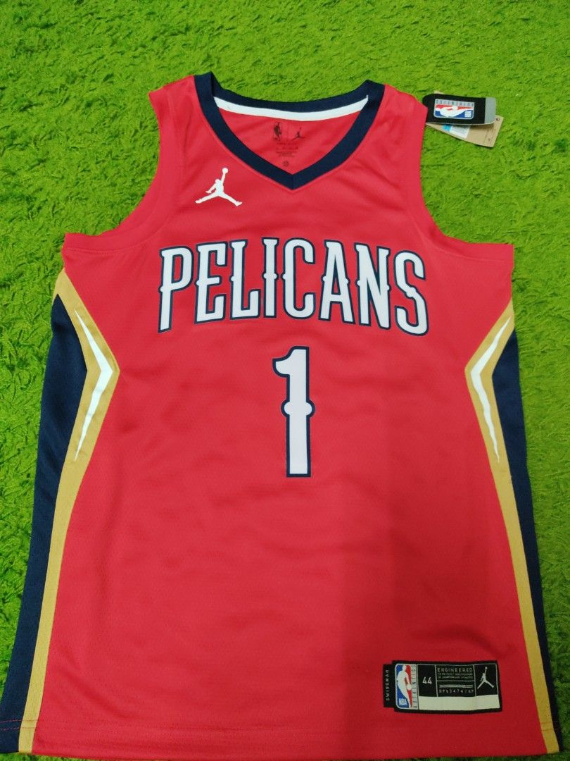 Jordan New Orleans Pelicans Men's Statement Swingman Jersey Zion Williamson
