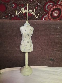 Necklace holder 15 inches tall England