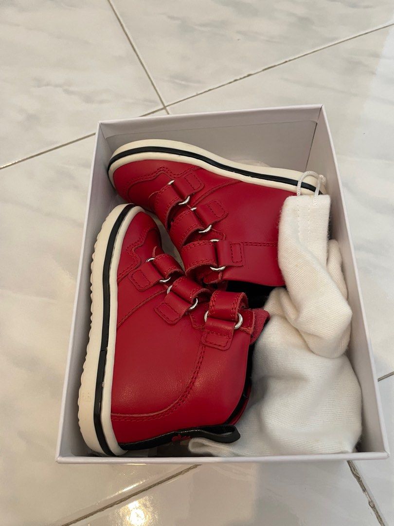 Red high tops boys best sale