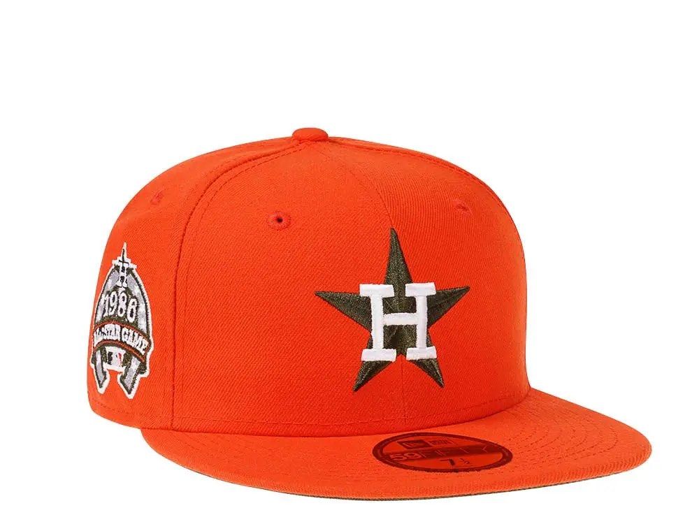 Made in The USA Vintage Houston Astros cap New Era 59 fifty fitted