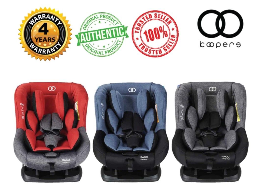 New Koopers Pago carseat nb 18kg Babies Kids Going Out Car Seats on Carousell