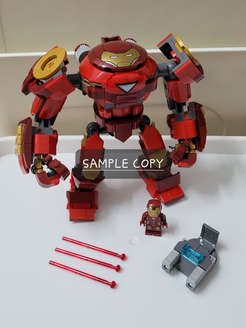 Lego iron man hulkbuster infinity war online