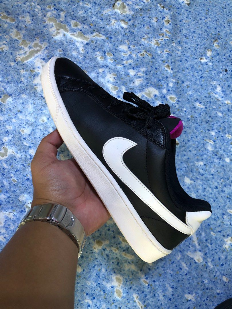 Nike Court Majestic Black Fuchsia Unisex Running Trainers Shoes 27 cm