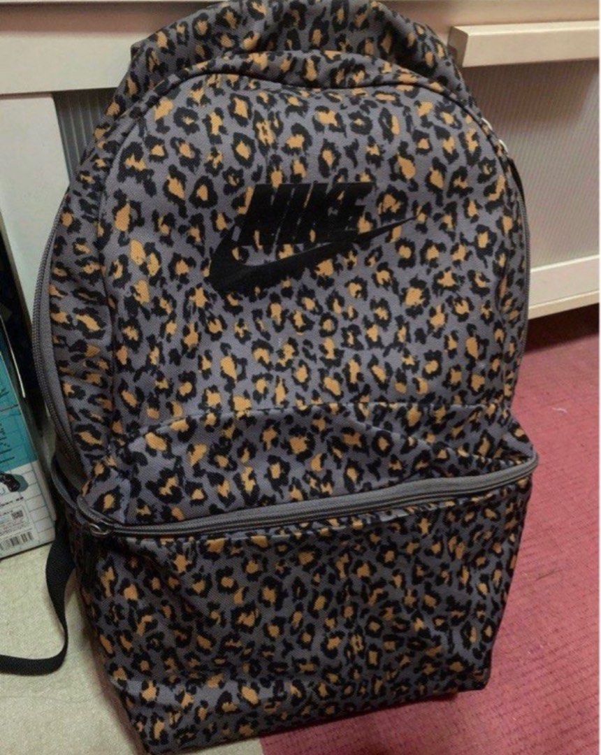 Nike leopard backpack online