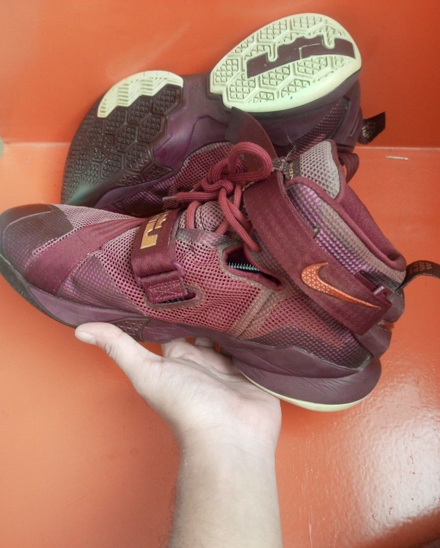 Lebron soldier 9 marron hotsell