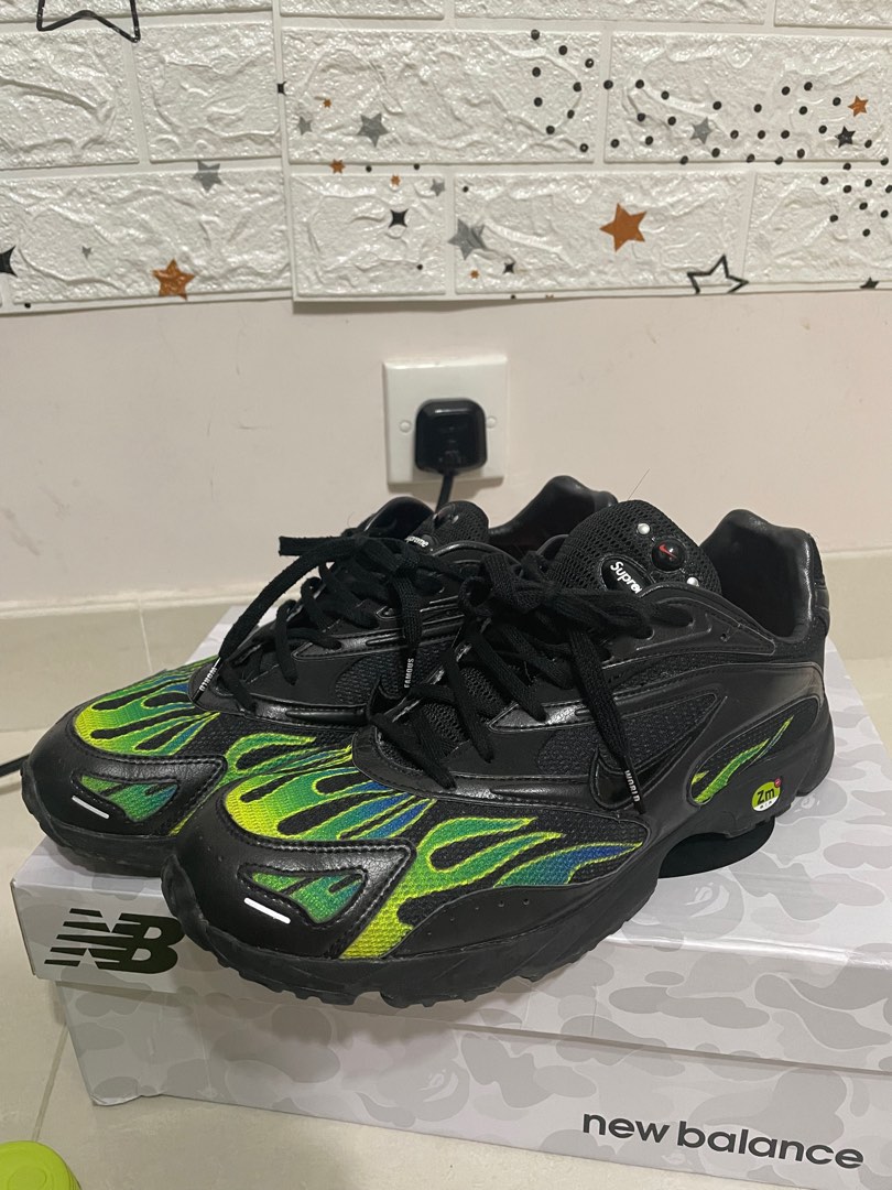 nike x supreme zm strk spectrum pls sneakers