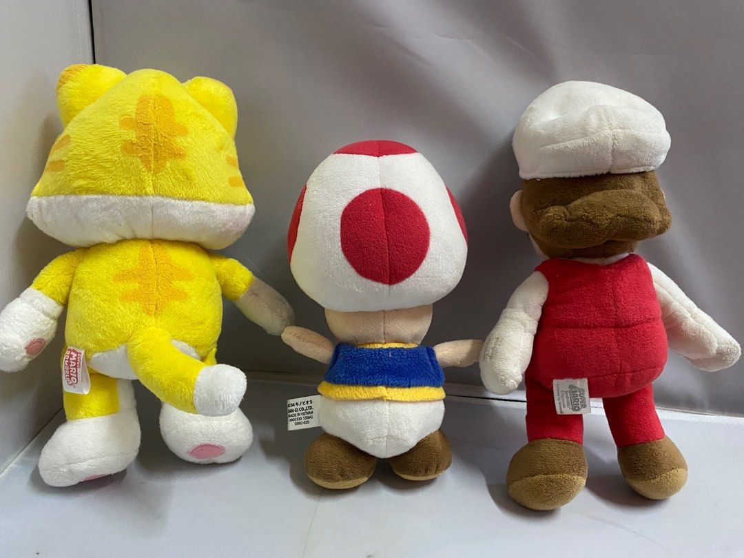 Toad sales plush mario