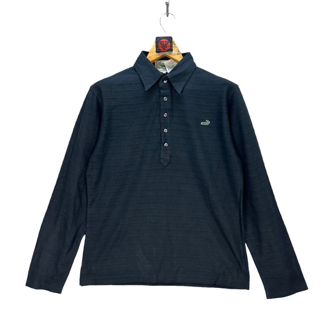 NWT CROCODILE CASUAL WEAR LONG SLEEVE POLO SHIRTS SIZE L 7703 165 Men s Fashion Tops Sets Tshirts Polo Shirts on Carousell