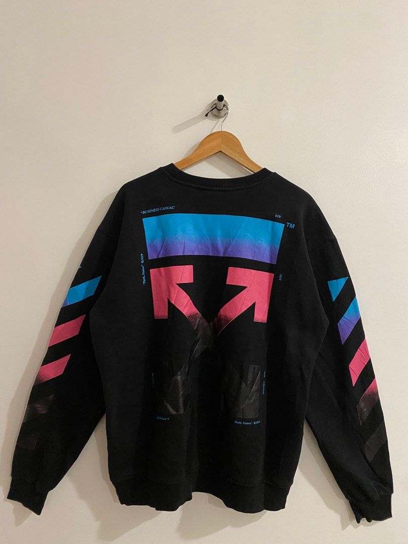 Off white gradient jumper sale