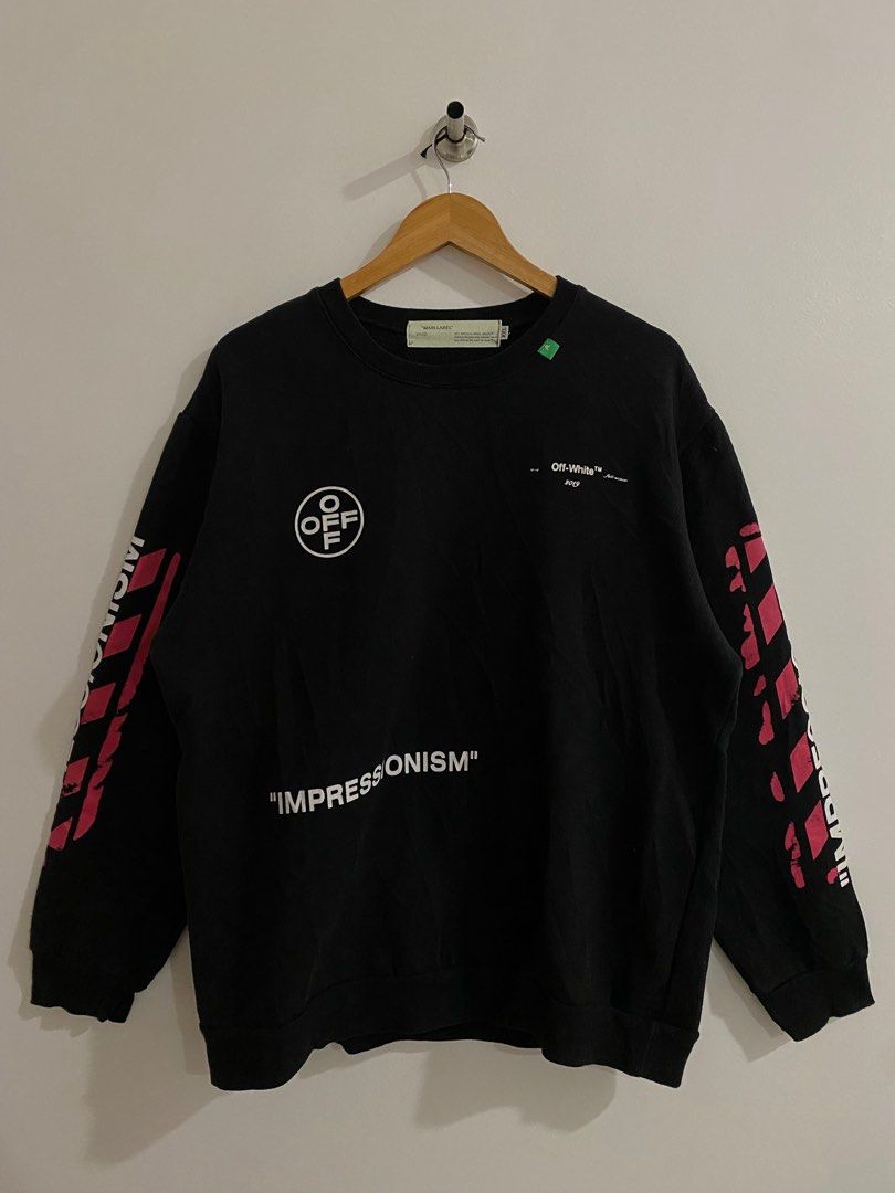 Off white discount impressionism jumper