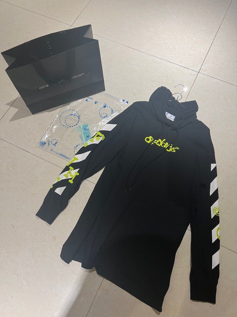 Off white 2025 heavy hoodie