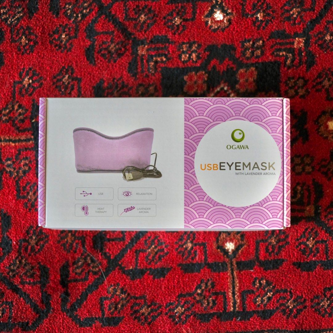 OGAWA EYEMASK USB, Health & Nutrition, Massage Devices on Carousell