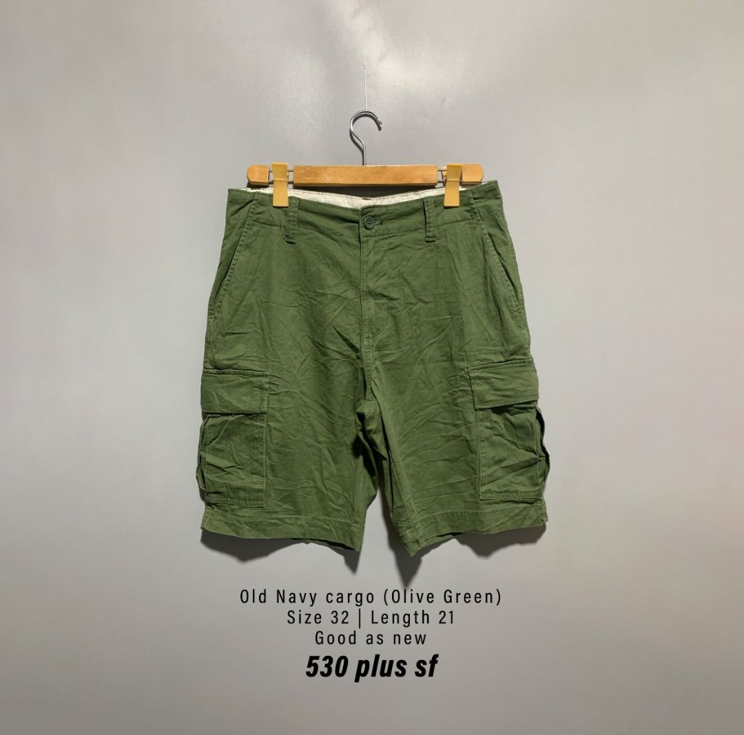 Old Navy Cargo shorts Olive Green Men s Fashion Bottoms
