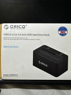 Orico USB3.0 2.5 or 3.5 inch SATA Hard Drive Dock
