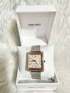 Original Nine West Women's Mesh Bracelet Watch