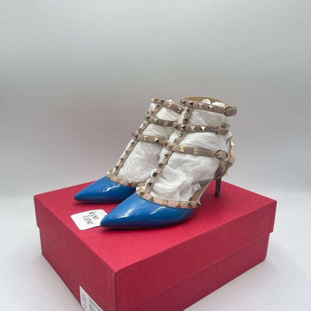 Blue valentino heels clearance