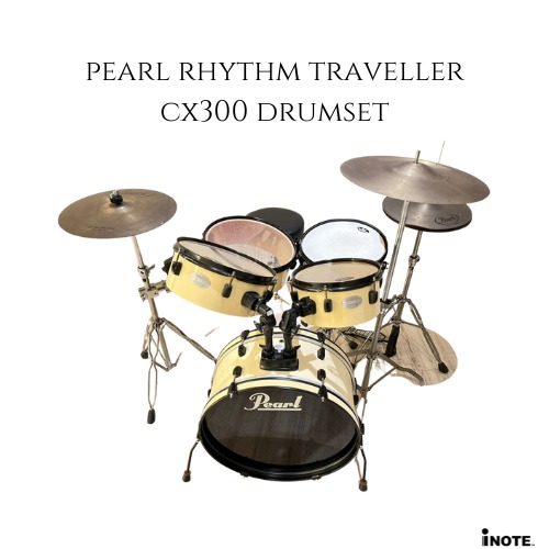 Pearl Rhythm Traveller CX300 Drum Set Display Unit, Hobbies & Toys