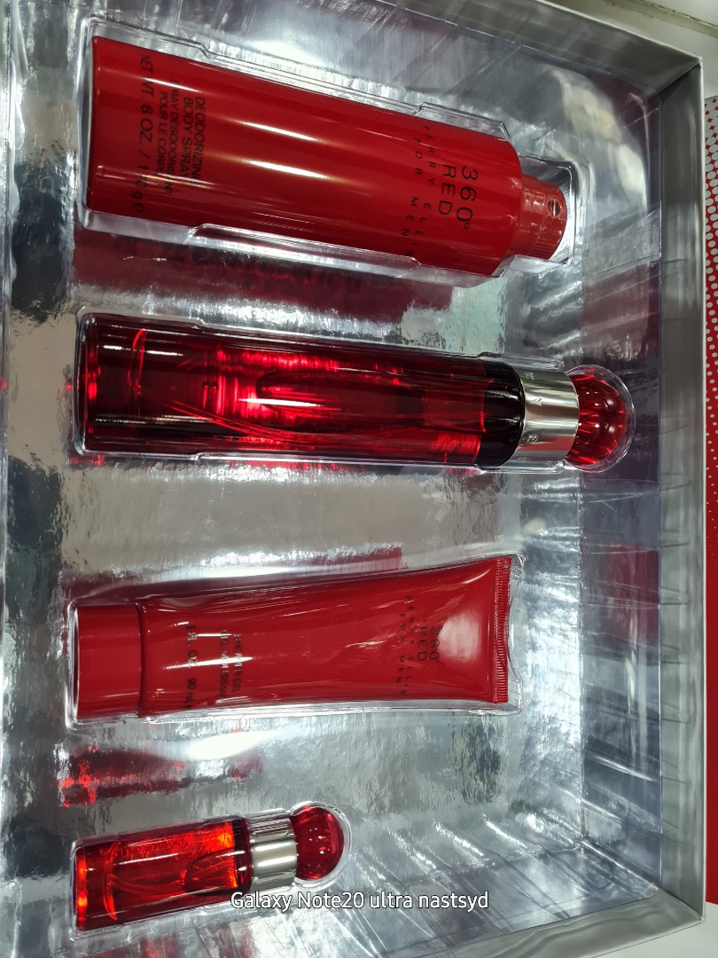 Perry red set, Beauty & Personal Care, Fragrance & Deodorants on Carousell