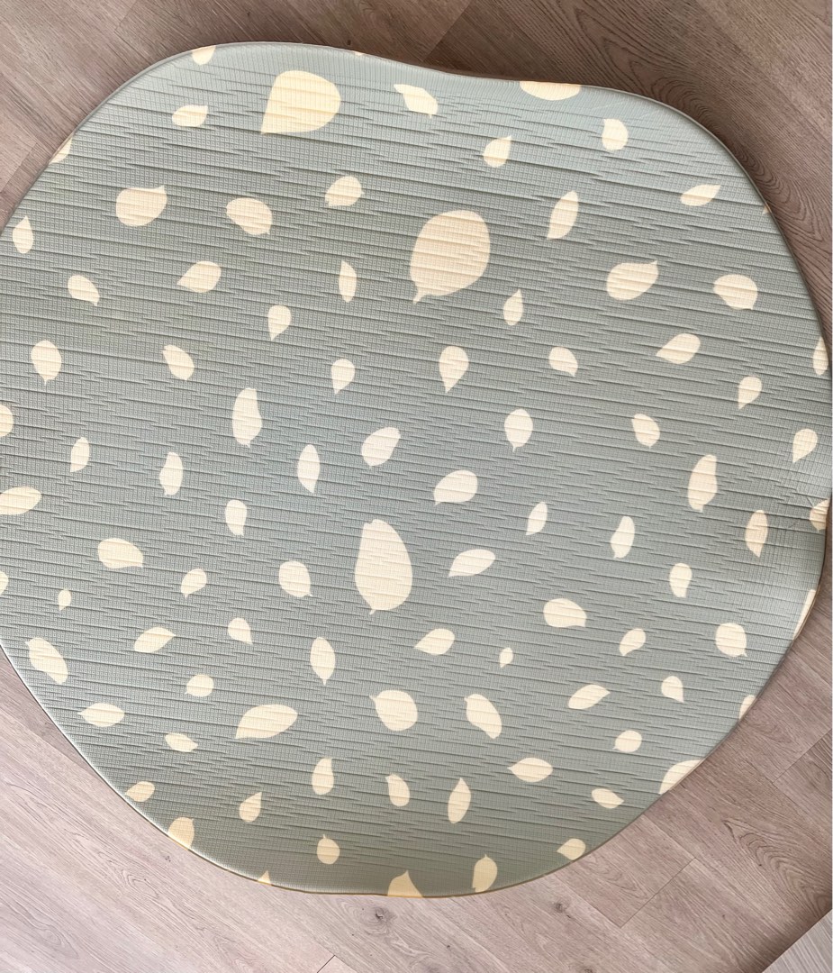 Playmat LITTLE WIWA NATUR SAGE CIRKULAR PLAY MAT, Babies & Kids, Infant