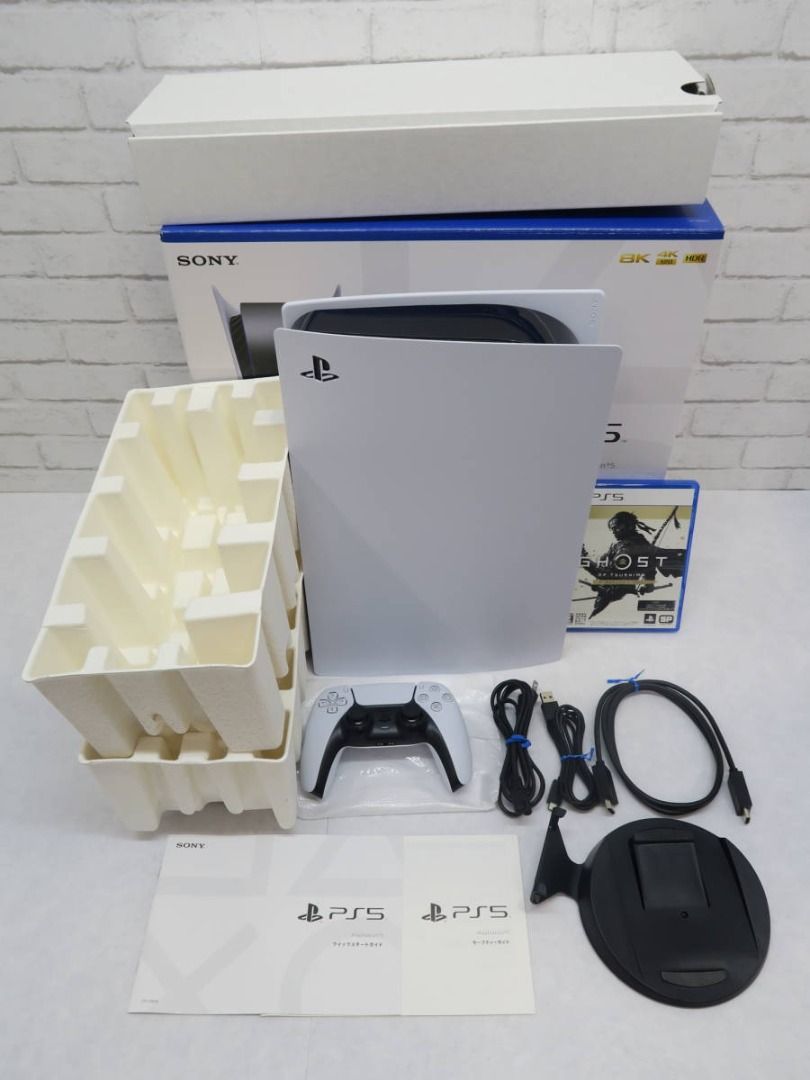 PlayStation 5遊戲機PlayStation本體CFI-1200A01軟體Ghost of Tsushima