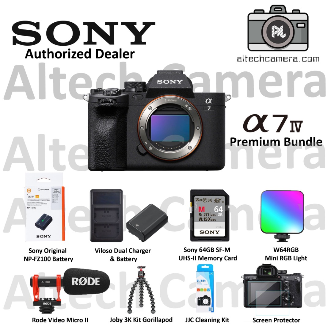 Sony a7 IV Body Only (Sony Malaysia) A7IV A7 MARK IV A7M4, Photography ...