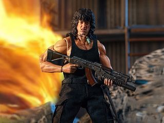 PO Hiya Toys 1/12 Scale ESR0100 - Rambo: First Blood Part III - Rambo