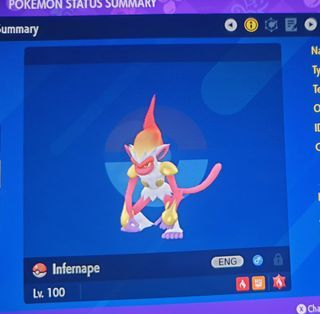 Pokemon Scarlet/Violet Shiny Pokemon 31 IV Hypertrained EV trained