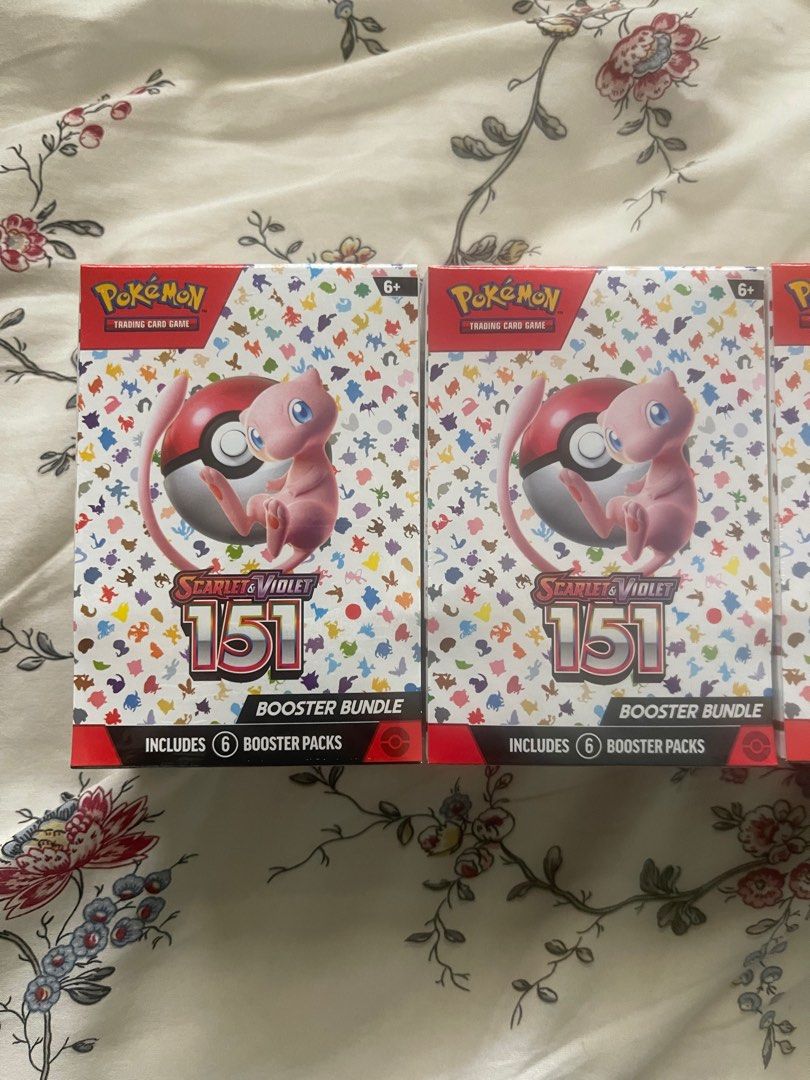 Scarlet And Violet 151 Booster Box Pokemon 151 Booster Bundle - Scarlet & Violet SV3.5 Sealed English Set, 36 Packs Pokemon 151 Booster Box Scarlet And Violet 151 Booster Box Pokemon 151 Booster Bundle - Scarlet & Violet SV3.5 Sealed English Set, 36 Packs Pokemon 151 Booster Box