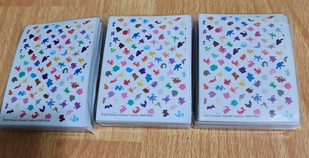 Pokmon 151 English card sleeves sv3.5 last 3 packs, Hobbies & Toys, Toys &  Games on Carousell