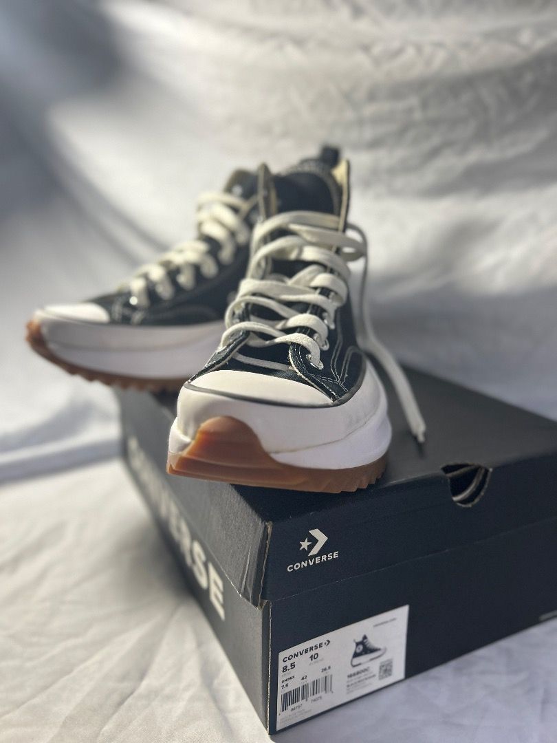 Pre-loved Converse Run Star Hike Hi-Cut with Original Box, Men's ...